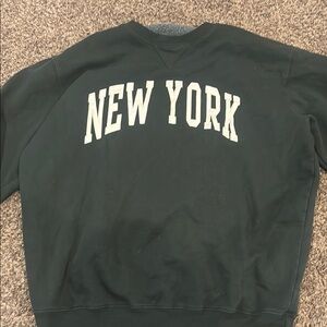New York Green Sweater